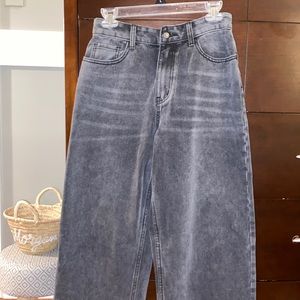 Nasty Gal wide leg jeans